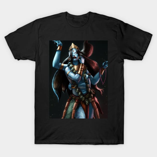 Goddess Kali Collection T-Shirt by Beckley Art